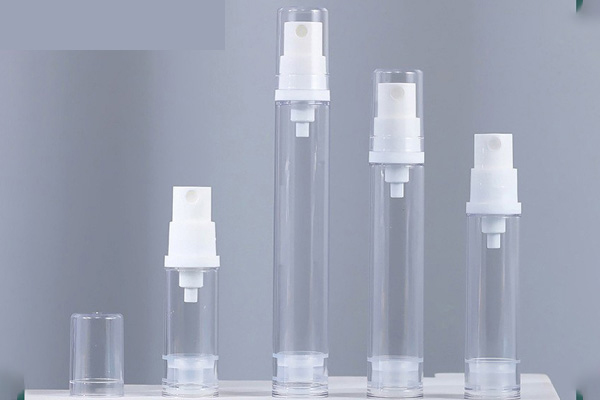 Customized 5/10/15ml Duckbill Lotion Bottle, Cosmetic Press-Type AS Vacuum Spray Bottle, Small Sample Bottle