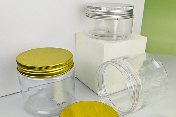 Spot 68-Tooth Plastic Transparent Wide-Mouth Bottle, Nuts And Grains Snacks Sealed Jars, Cosmetic Cream Packaging Bottles