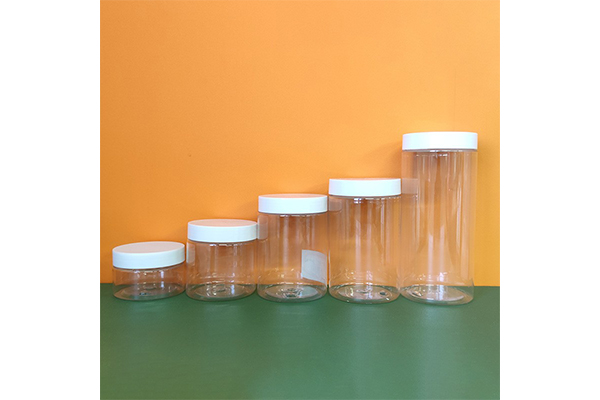 Yuzhuang Spot 100/200/300ml Wide Mouth Bottle Pet Food Grade Material Biscuit Honey Plastic Bottle