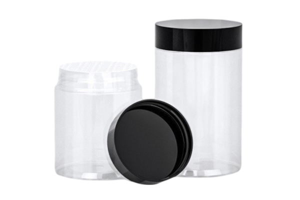 Yuzhuang Spot 68 Tooth Wide Mouth Bottle 100/200/300/500ml Food Grade Pet Transparent Plastic Bottle