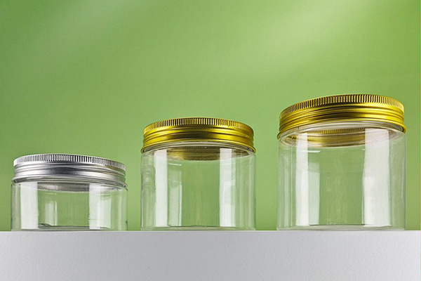 Spot 68-Tooth Plastic Transparent Wide-Mouth Bottle, Nuts And Grains Snacks Sealed Jars, Cosmetic Cream Packaging Bottles