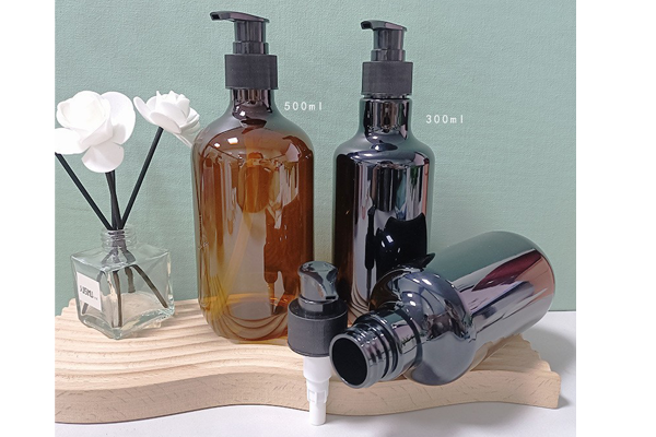 Custom 28-Tooth 500ml Shampoo Bottle Pet Shower Gel Bottle Hand Sanitizer Cosmetic Plastic Bottle