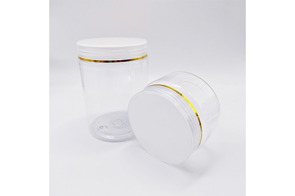 Yuzhuang Spot 68 Teeth 100/200/500ml Wide Mouth Bottle Pet Transparent Food Grade Plastic Jar Cream Cosmetics