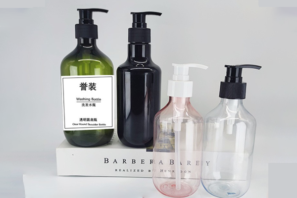 Custom 28-Tooth 500ml Shampoo Bottle Pet Shower Gel Bottle Hand Sanitizer Cosmetic Plastic Bottle