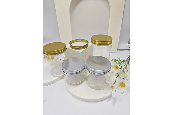 Spot 68-Tooth Plastic Transparent Wide-Mouth Bottle, Nuts And Grains Snacks Sealed Jars, Cosmetic Cream Packaging Bottles