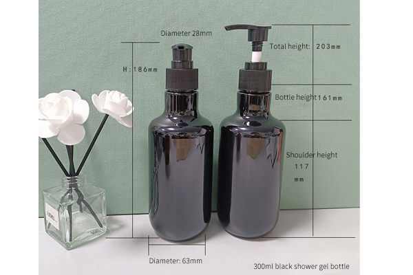 Custom 28-Tooth 500ml Shampoo Bottle Pet Shower Gel Bottle Hand Sanitizer Cosmetic Plastic Bottle
