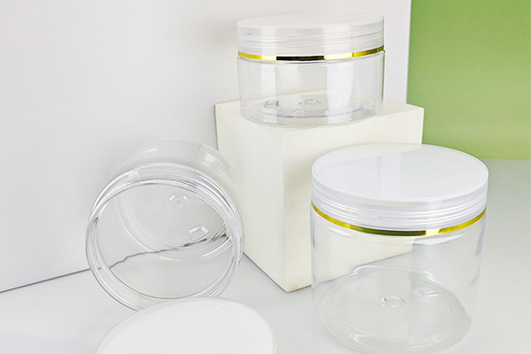 Yuzhuang Spot 68 Teeth 100/200/500ml Wide Mouth Bottle Pet Transparent Food Grade Plastic Jar Cream Cosmetics