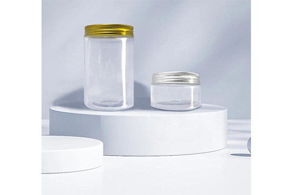 Spot 68-Tooth Plastic Transparent Wide-Mouth Bottle, Nuts And Grains Snacks Sealed Jars, Cosmetic Cream Packaging Bottles