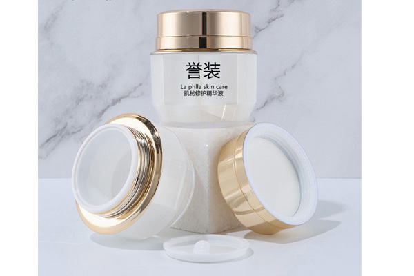 Factory Customized Octagonal Cover Bottle 30-120ml Lotion Bottle 50g Cream Bottle PS Cosmetic Set Bottle