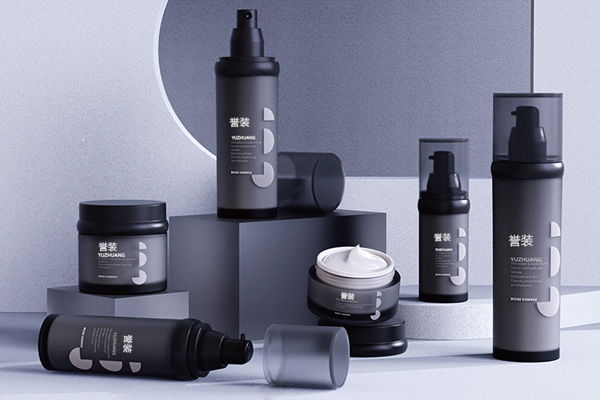 Source Manufacturer High-End Customized Cosmetic Bottle Acrylic 120ml Toner Bottle 50g Cream Bottle Set