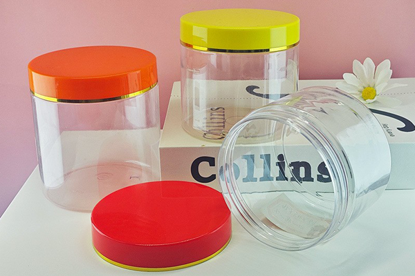 Yuzhuang Spot 89 Tooth Wide Mouth Bottle Pet Food Grade Biscuit Honey Nut Storage Tank Transparent Plastic Sub-Bottle