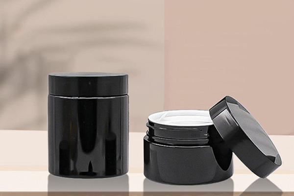 Spot 89 Dental Mud Film Bottle 200/250ml Pet Wide Mouth Hair Film Jar Food Grade Black Plastic Jar