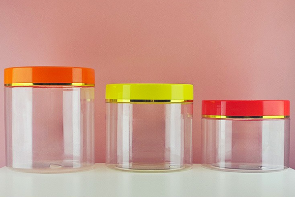 Yuzhuang Spot 89 Tooth Wide Mouth Bottle Pet Food Grade Biscuit Honey Nut Storage Tank Transparent Plastic Sub-Bottle