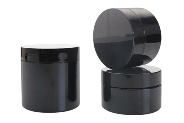 Spot 89 Dental Mud Film Bottle 200/250ml Pet Wide Mouth Hair Film Jar Food Grade Black Plastic Jar