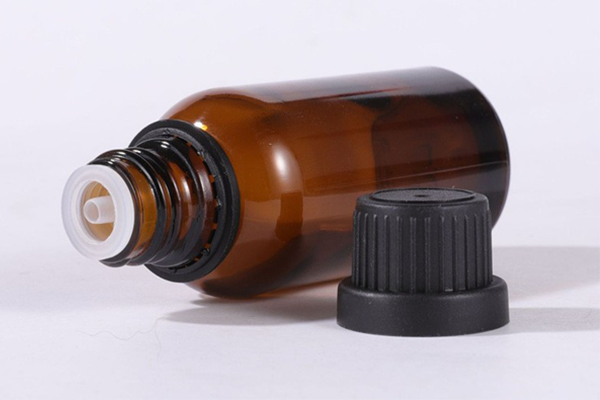 5ml-100ml Essential Oil Bottle Dropper Transparent Glass Big Head Anti-Theft Cover Essence Cosmetics Bottle