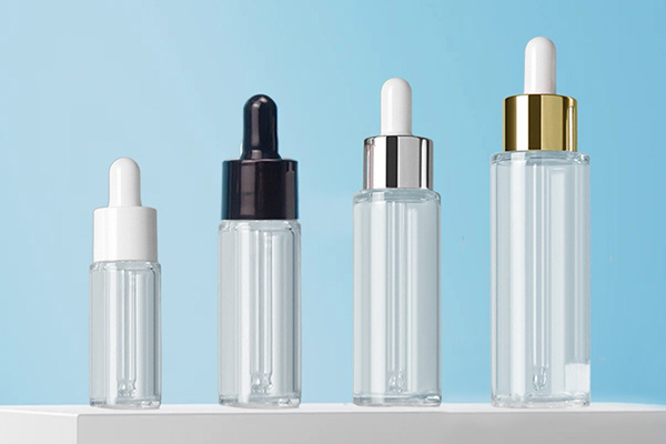 Spot 30ml Essence Dropper Bottle PET Transparent Essential Oil Lotion Bottle 40ml Cosmetic Packaging Plastic Bottle