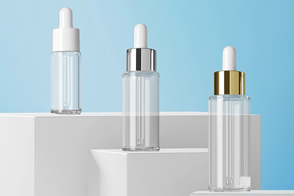 Spot 30ml Essence Dropper Bottle PET Transparent Essential Oil Lotion Bottle 40ml Cosmetic Packaging Plastic Bottle