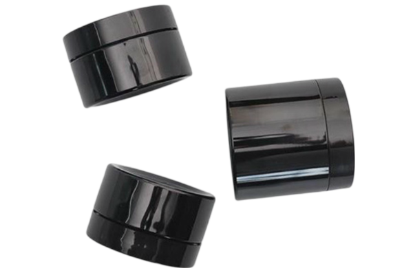Spot 89 Dental Mud Film Bottle 200/250ml Pet Wide Mouth Hair Film Jar Food Grade Black Plastic Jar
