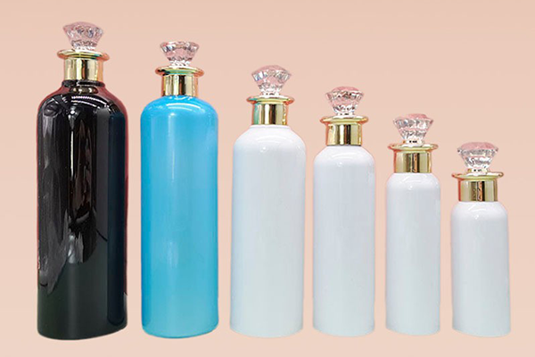 Spot 24-Tooth Diamond Cover Transparent Lotion Bottle 100ml Essence Moisturizing Water Cosmetic Bottle 150ml Plastic Sub-Bottle