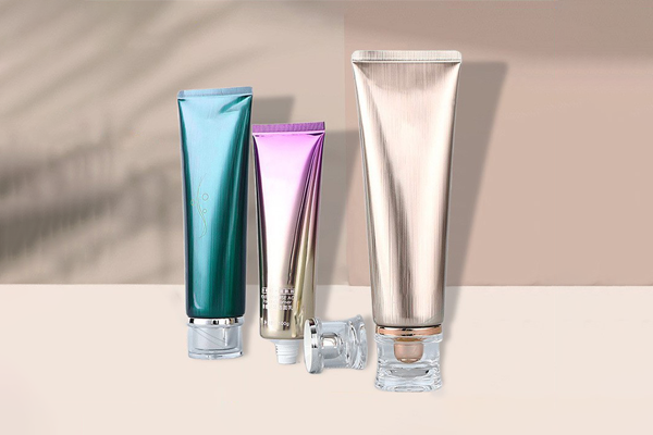 Factory Customized Cosmetic Bottle 100ml Acrylic Facial Cleanser Bottle Isolation Sunscreen Sub-Bottle Hose Packaging Material