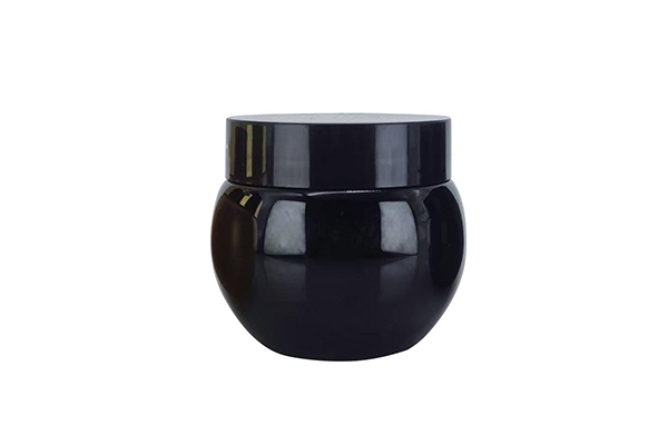 Factory Customized 80g Black Cream Bottle PET Black Bandage Cream Jar Hand Cream Cosmetic Plastic Sub-Bottle