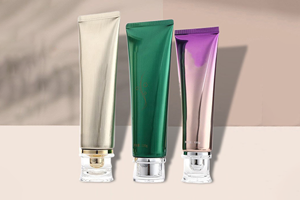Factory Customized Cosmetic Bottle 100ml Acrylic Facial Cleanser Bottle Isolation Sunscreen Sub-Bottle Hose Packaging Material