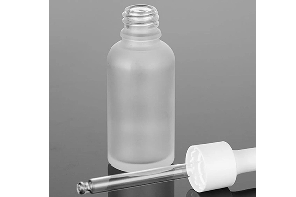 Yuzhuang Customized 20ml Frosted Dropper Bottle 30ml Essence Glass Bottle Skin Care Essential Oil Bottle Sample Portable