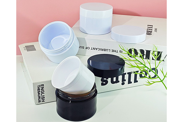 Yuzhuang Customized 50g PET Cream Bottle Face Cream Cream Bottle Cosmetic Facial Mask Mud Mask Plastic Sub-Bottle Packaging Material