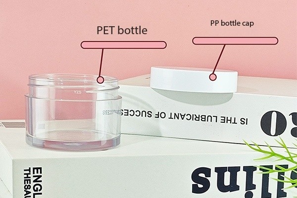 Spot 50g Cream Bottle PET Transparent Hand Cream Bottle Face Cream Bottle Skin Care Cosmetics Sub-Bottle Wholesale Packaging Material