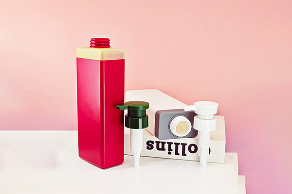 Customized 550ml Shampoo Bottle Hdpe Square Flat Bottle Push-Type Shower Gel Conditioner Bottle