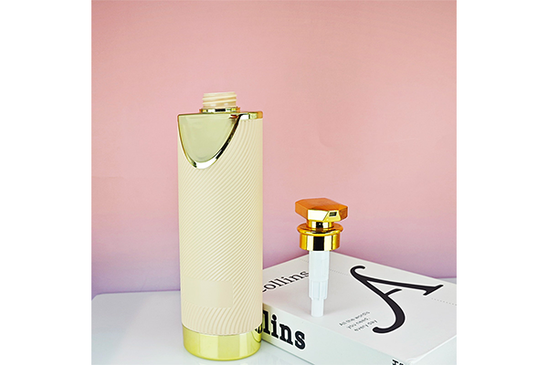 Custom 600ml Shampoo Bottle Hdpe Push Shower Gel Bottle