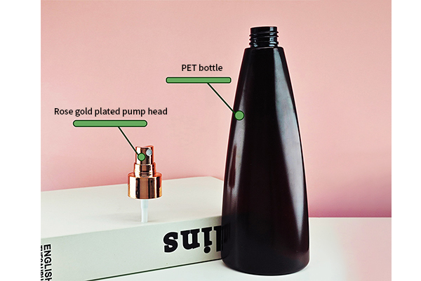 Customized 24-Tooth 400ml Push Spray Bottle Pet Plastic Bottle Cosmetic Toner Fine Mist Sub-Bottle Portable