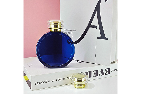 Custom PETG Round Perfume Bottle 300ml Acrylic Combination Cover High-End Cosmetics Empty Bottle Plastic Packaging Bottle