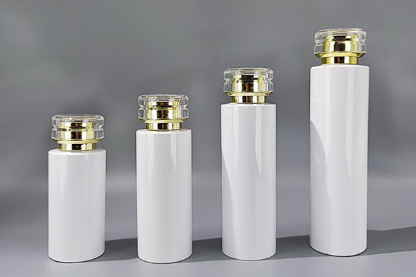 Spot 24 Teeth 100-500ml Flat Shoulder Pet Lotion Bottle Acrylic High-End Cosmetics Conditioner Sub-Bottle
