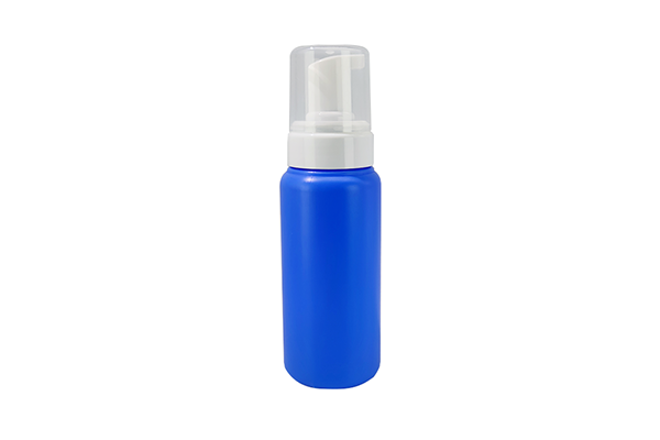 Customized 42mm Frosted Pet Foam Bottle Pressed Mousse Foaming Bottle Facial Cleanser Cleanser Sub-Bottle Travel