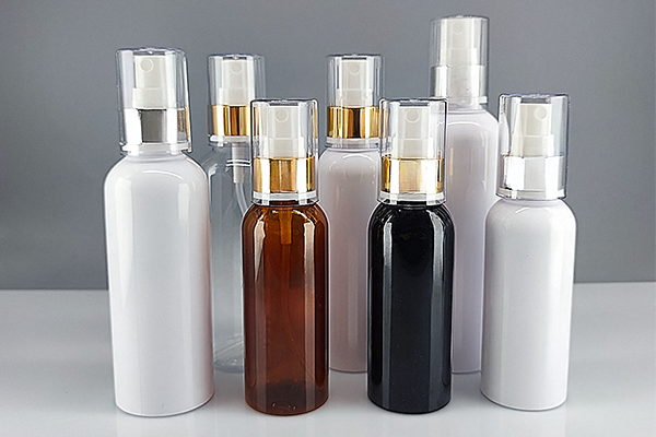 Factory Spot Electroplating Nozzle Alcohol Disinfection Fine Mist Spray Bottle Sunscreen Moisturizing Makeup Spray Plastic Sub-Bottle