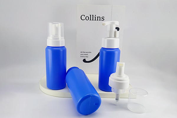 Customized 42mm Frosted Pet Foam Bottle Pressed Mousse Foaming Bottle Facial Cleanser Cleanser Sub-Bottle Travel