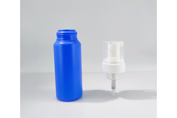 Customized 42mm Frosted Pet Foam Bottle Pressed Mousse Foaming Bottle Facial Cleanser Cleanser Sub-Bottle Travel