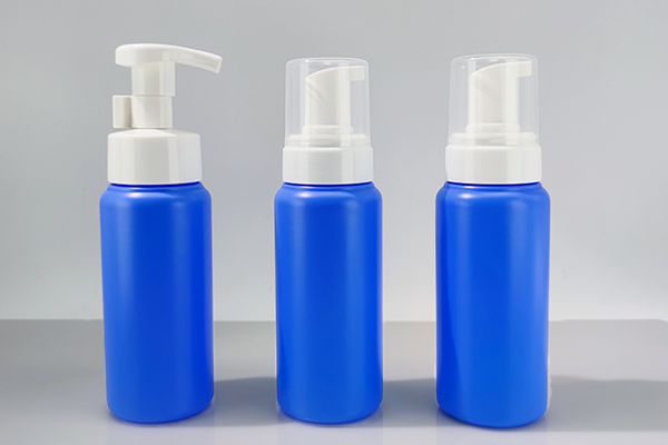 Customized 42mm Frosted Pet Foam Bottle Pressed Mousse Foaming Bottle Facial Cleanser Cleanser Sub-Bottle Travel
